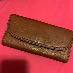 New fossil luggage color wallet